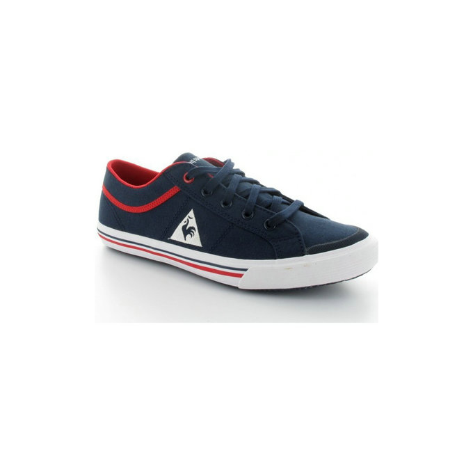 Le Coq Sportif Basket Saint Gaetan Gs Boy Marine Bleue - Chaussures Basses Homme